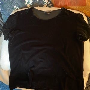 Banana Republic velour/ velvety shirt